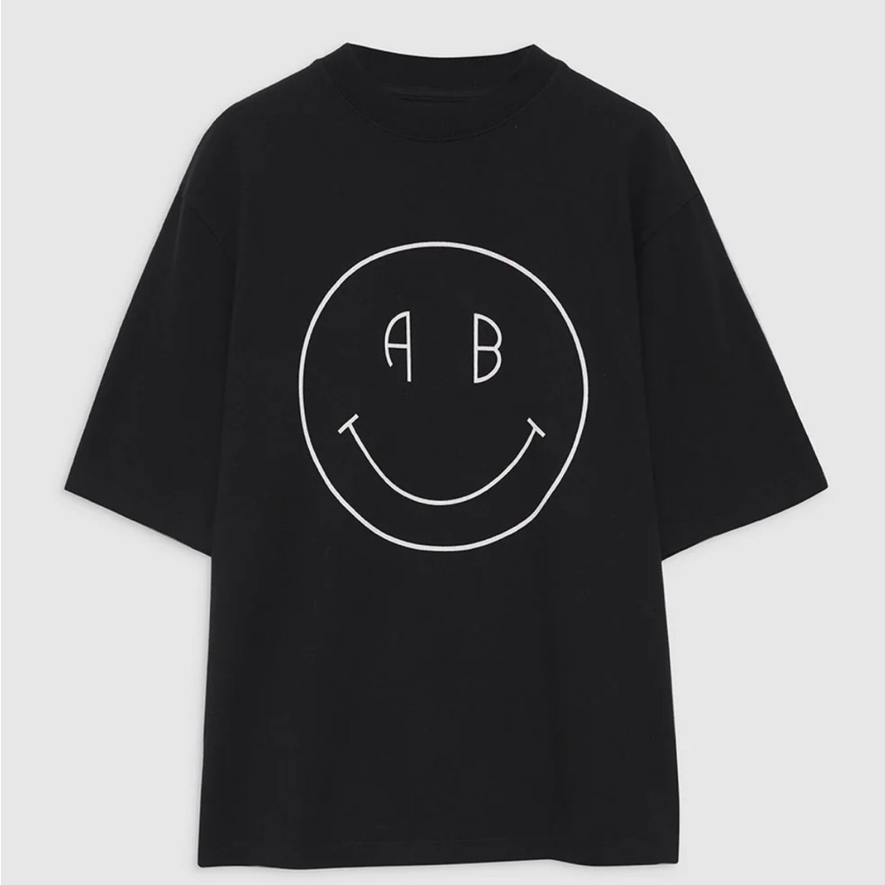 ANINE BING AVI TEE SMILEY